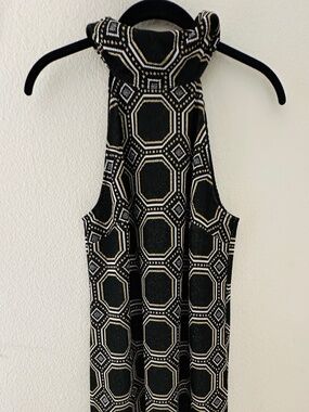Trina Turk Geometric Pattern 60’s Dress